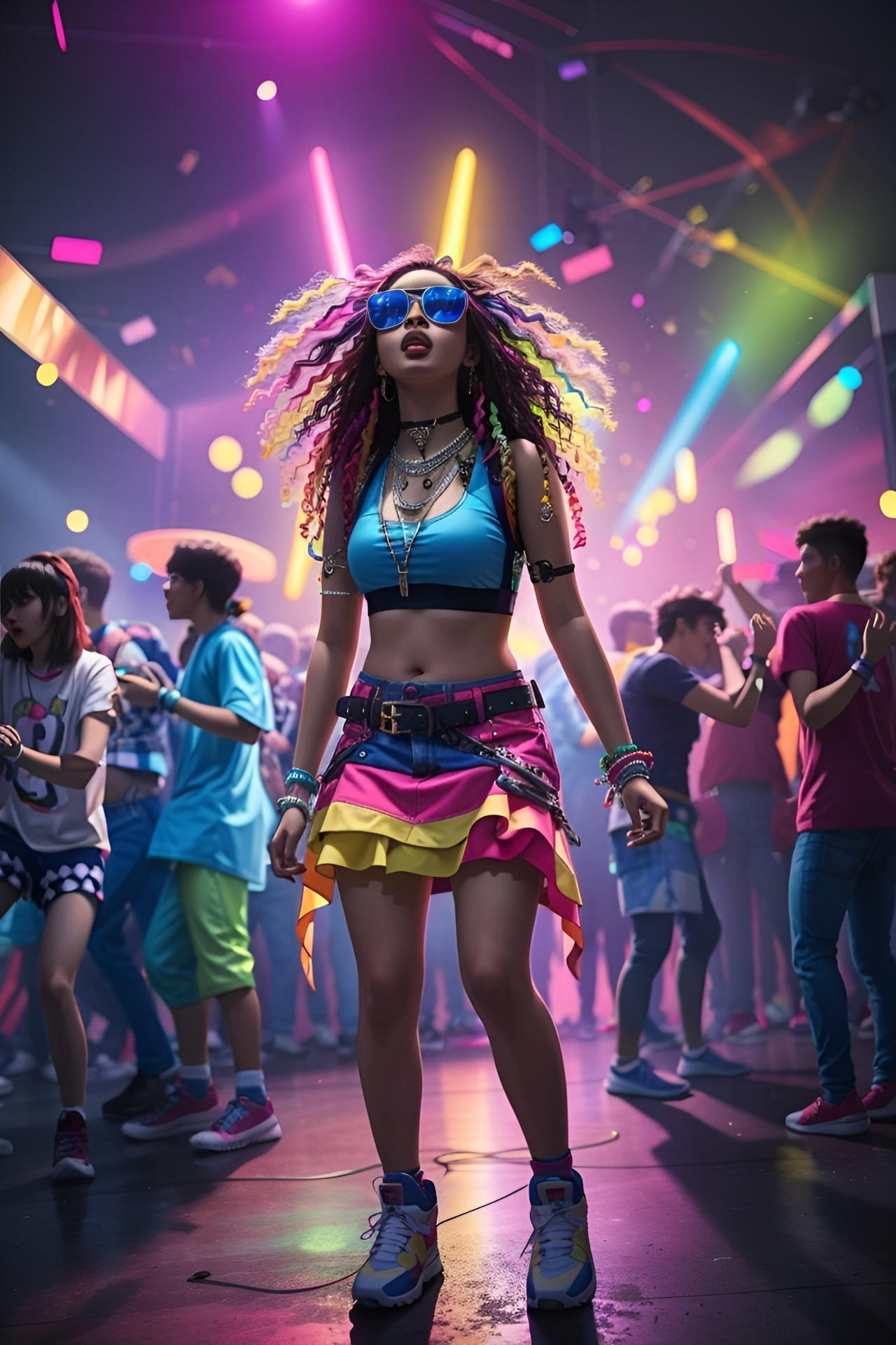 High Five Raver Rave party dance by ChrisJr2518 on DeviantArt