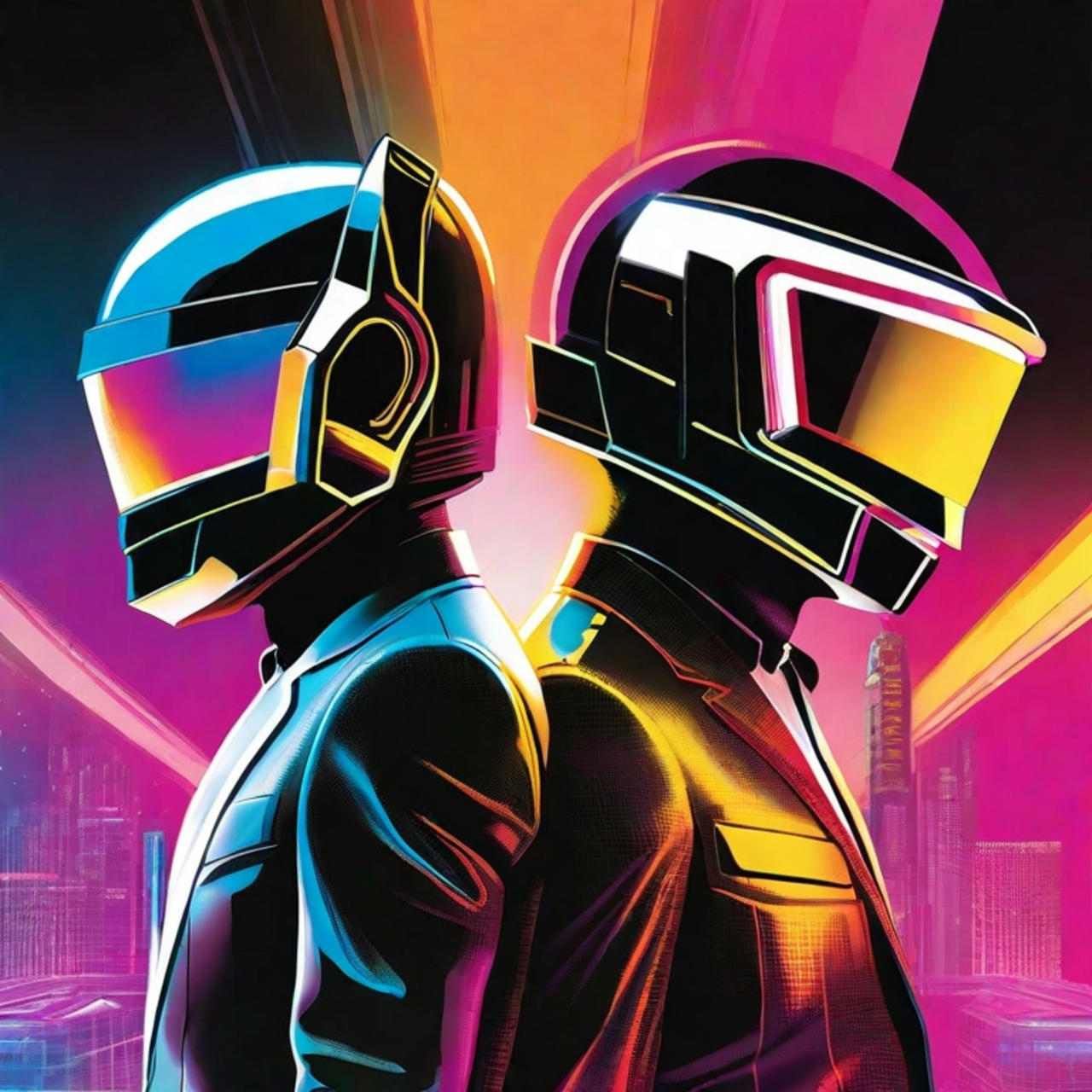 The Cover Art For Daft Punks CD Album Showcases Th By ChrisJr2518 On the-cover-art-for-daft-punks-cd-album-showcases-th-by-chrisjr2518-on