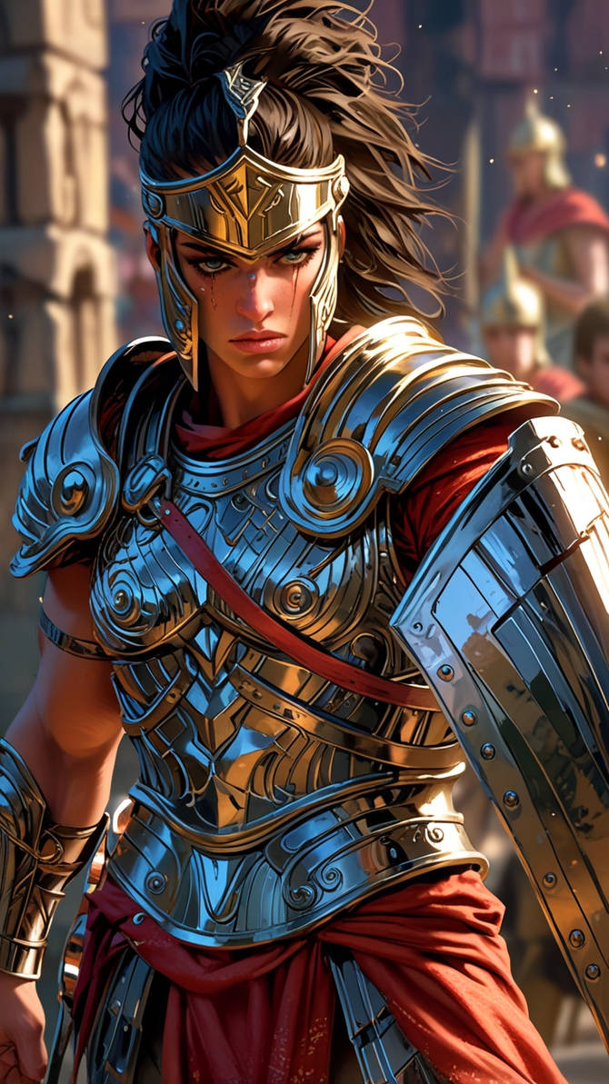 the massive gates of Troy begin to open by ChrisJr2518 on DeviantArt