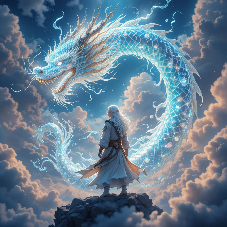 View Of The Back Of An Anime Warrior With White by ChrisJr2518 on ...