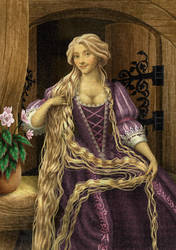 Historically accurate Disney - Rapunzel by Niobesnuppa