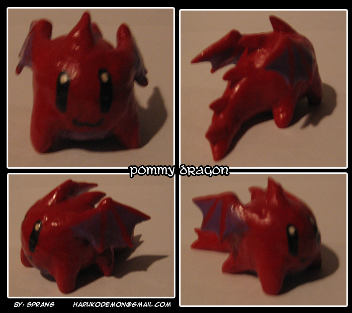 Pommy Dragon Figurine