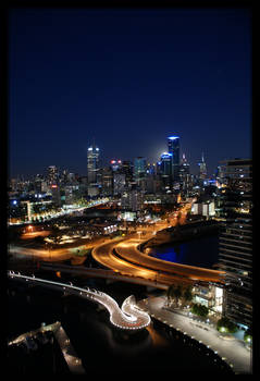 Moon Rise over Melbourne