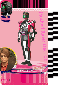Kamen Rider Decade PreCard by WipeoutNeo on DeviantArt