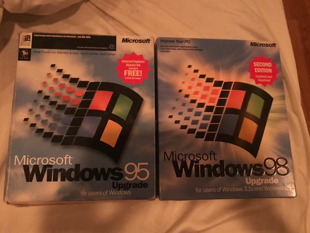 Windows 95 Image Box Windows 95/98SE Upgrade Boxes by Grantrules on DeviantArt