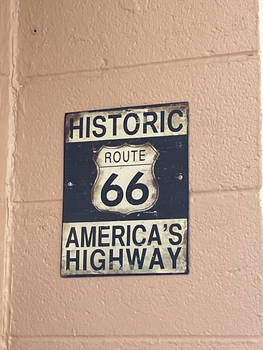 Historic Route 66 Sign