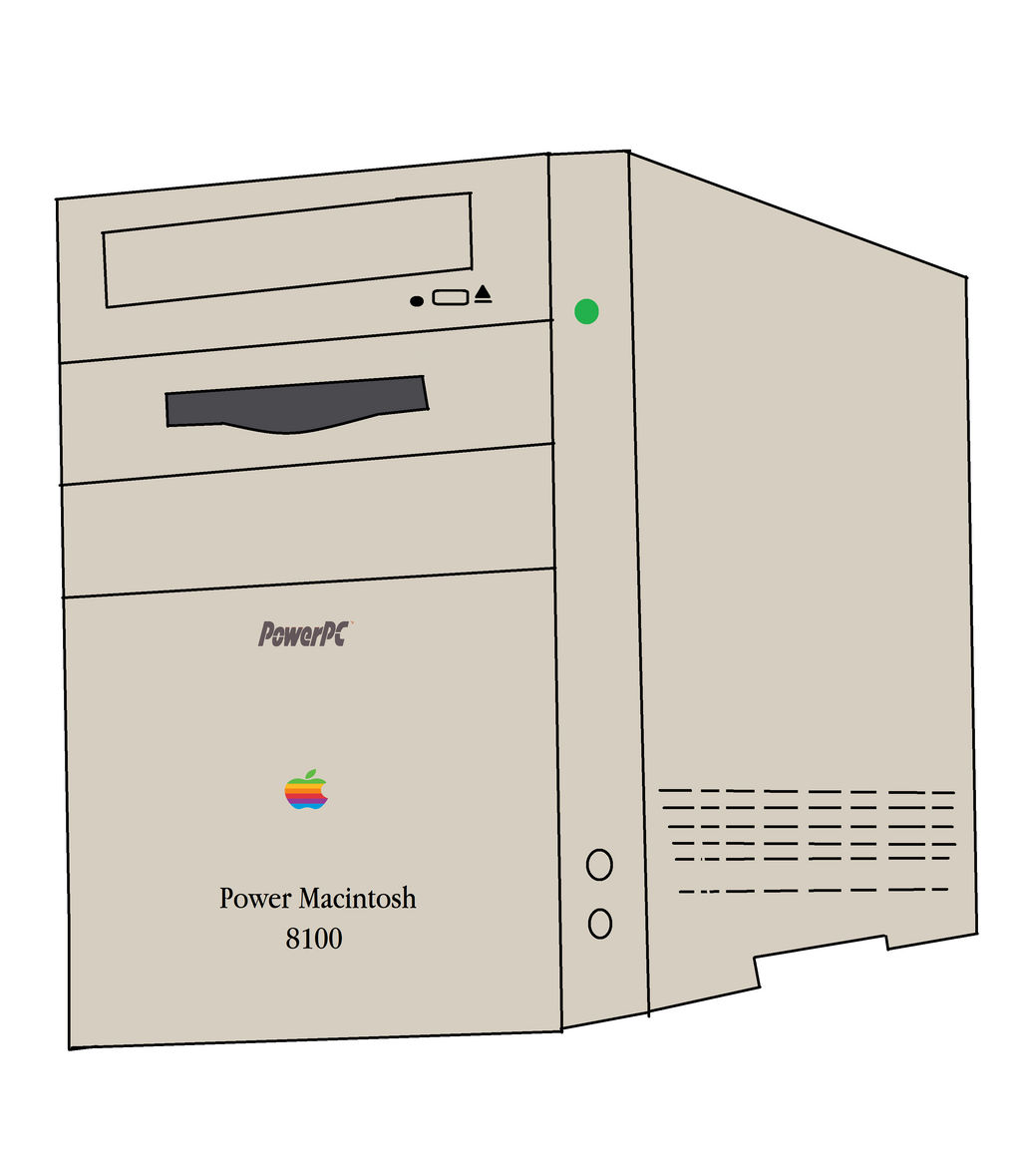 Power Macintosh 8100 by Grantrules on DeviantArt