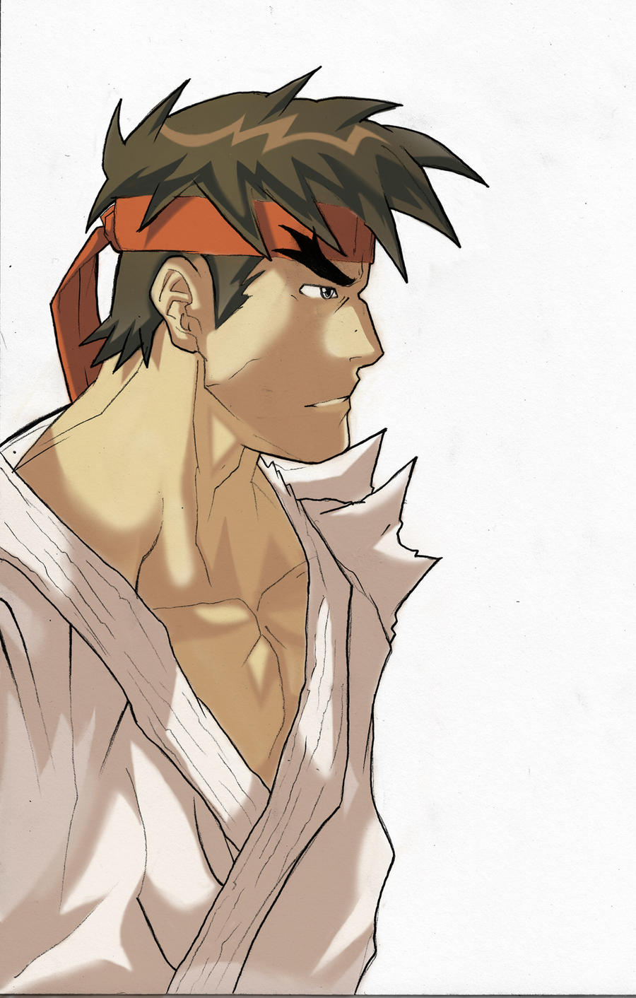 Cartoon Ryu Pfp Ryu by lightbomb46 on DeviantArt