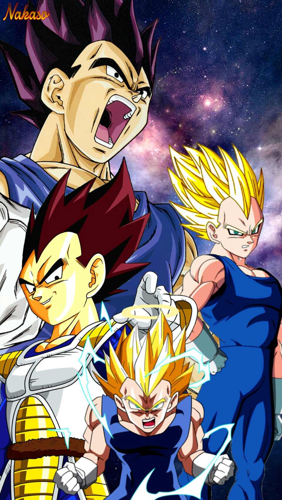 vegeta prince saiyajins by naironkr on DeviantArt