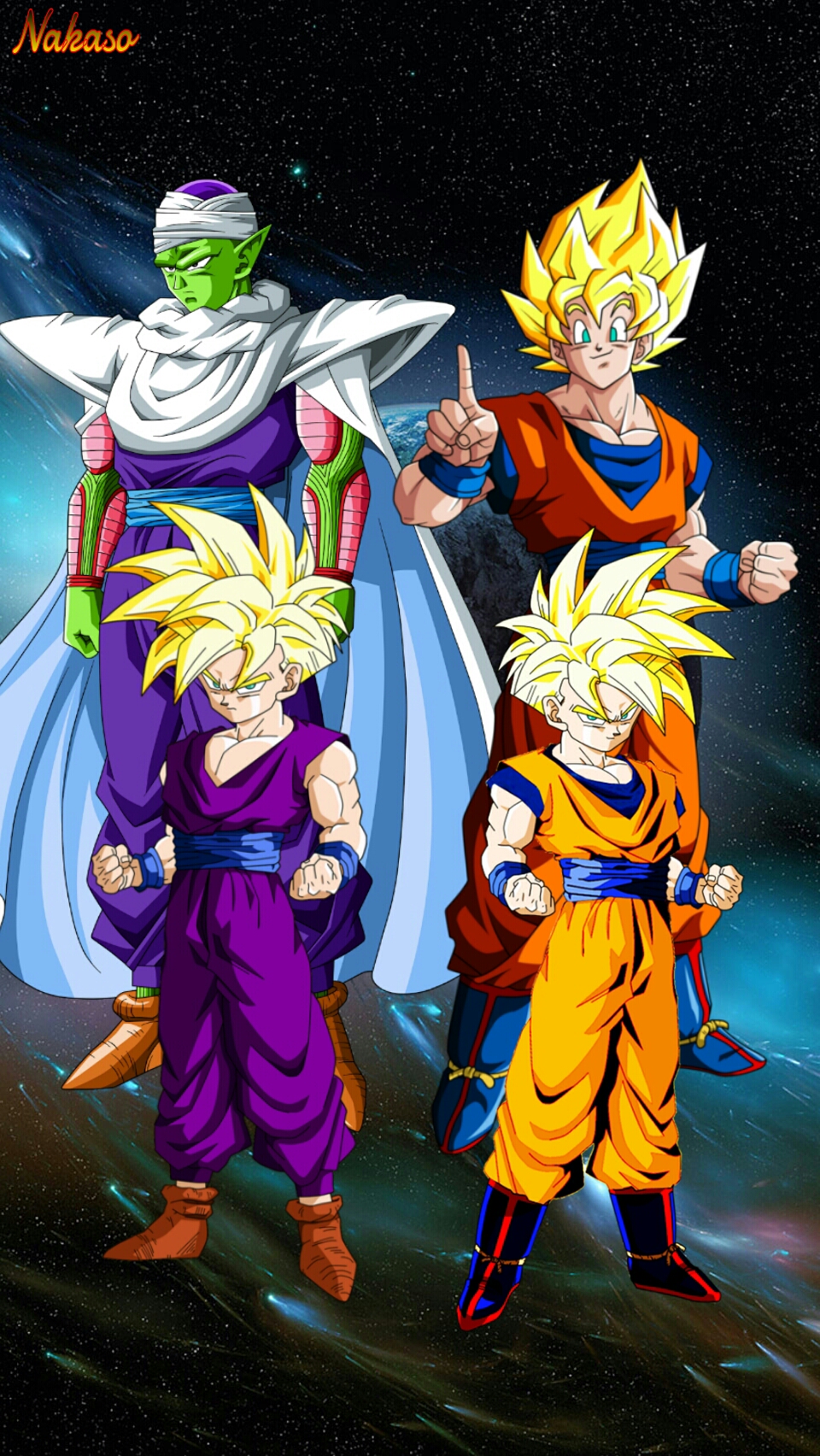 DBZ Son Goku, Goku Vegeta Gohan Piccolo Dragon Ball, goku