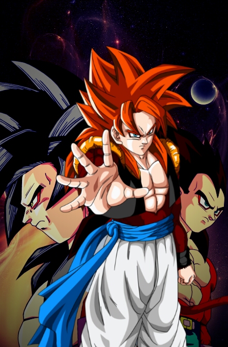 The Fusion: Gogeta (Super Saiyan 4)