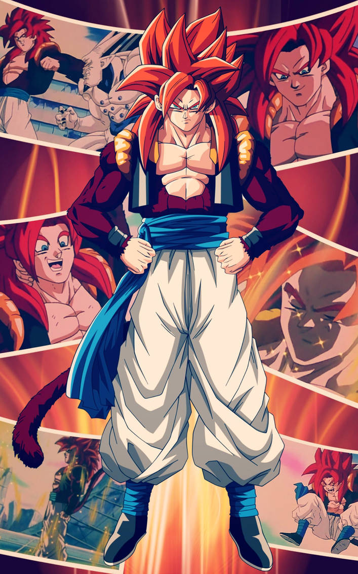Gogeta SSJ4 by Nakaso on DeviantArt