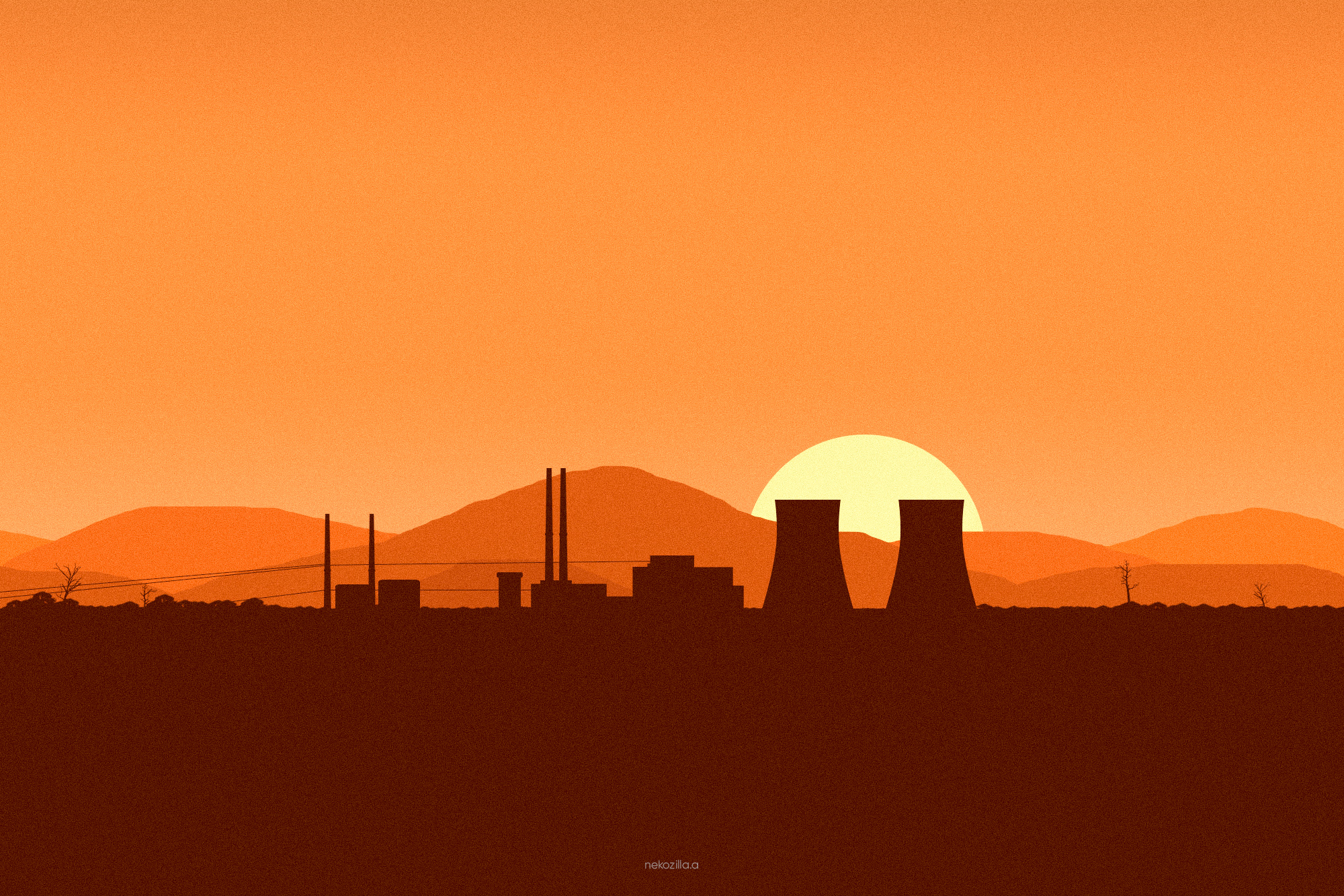Nuclear Power Plant by Nekozillaa on DeviantArt
