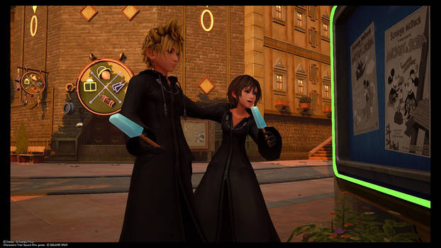 Roxas and Xion's Date, Part 4/9 (Data Greeting)