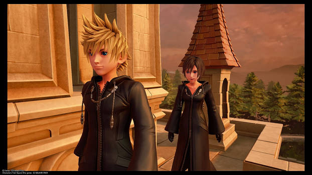 Roxas and Xion's Date, Part 6/9 (Data Greeting)