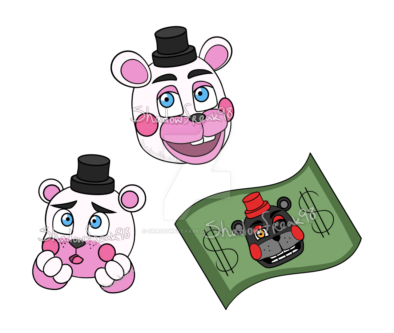 Fnaf Ultimate Custom Night Stickers for Sale