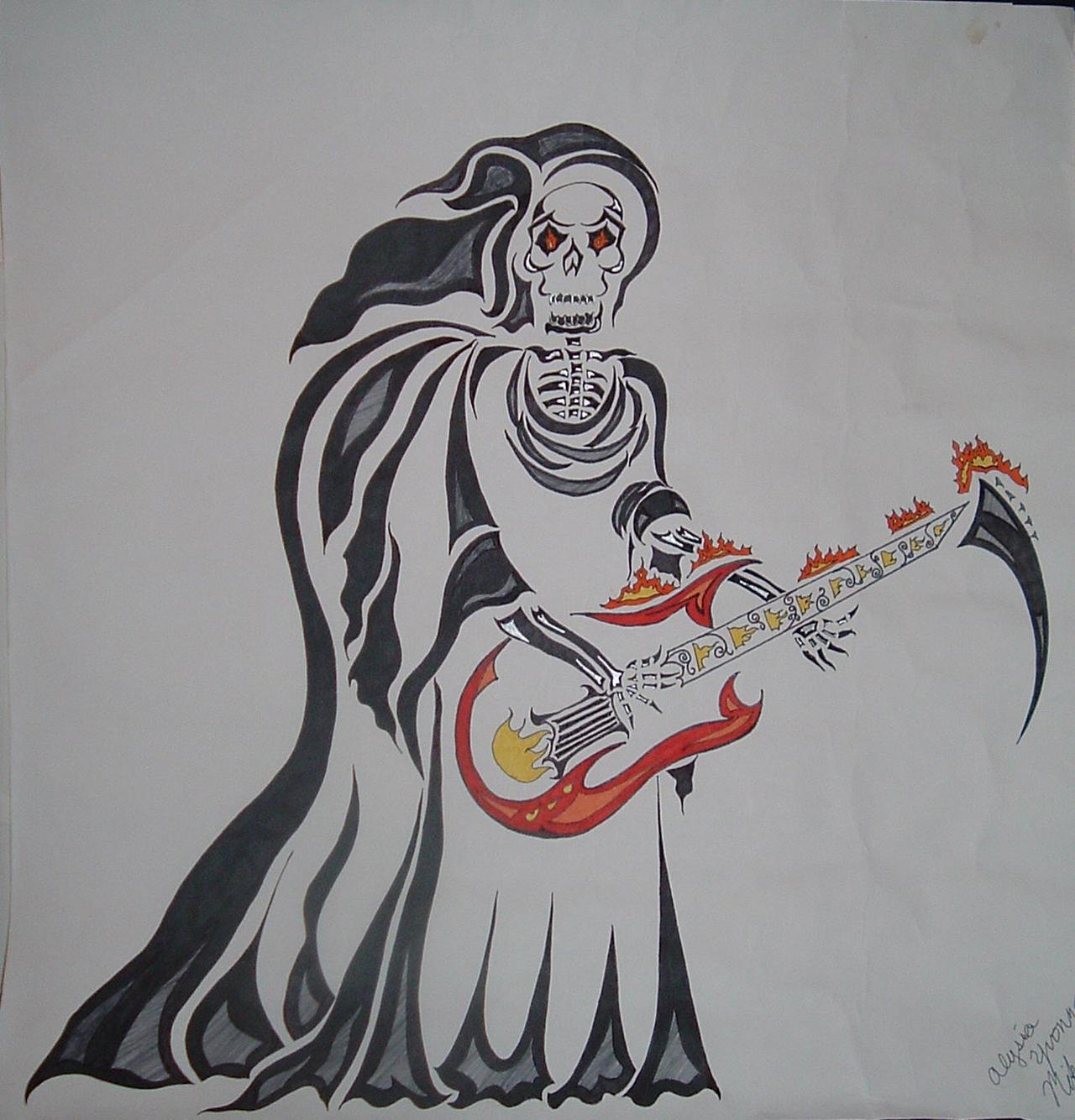 Reaper of Guitars by AMikesell on DeviantArt