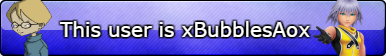 This User Is xBubblesAox Button