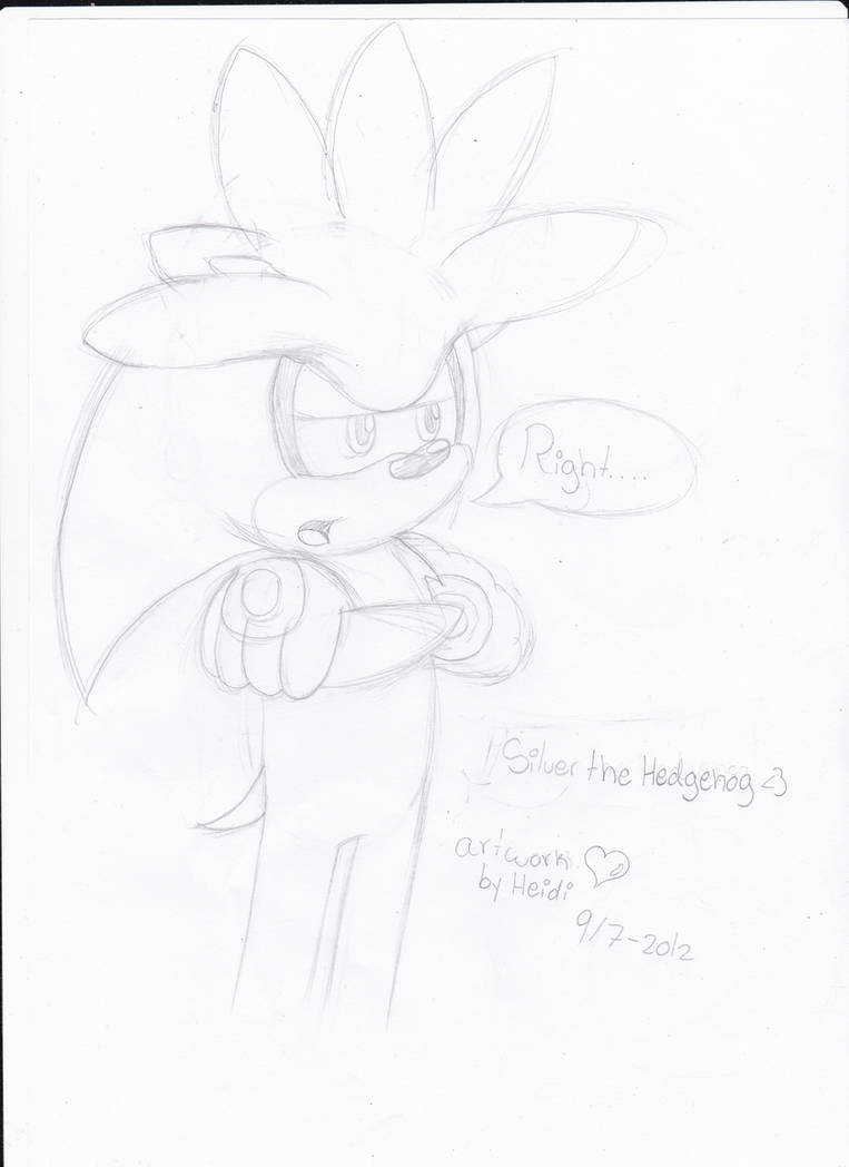 A simple Silver sketch by HTFNeoHeidi on DeviantArt