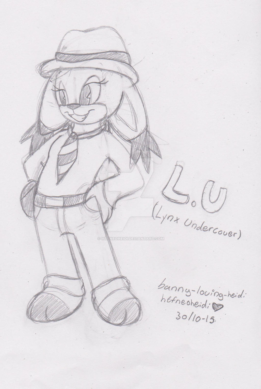 Toontown OC - L.U -sketch-