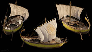 Ancient Greek trade ship