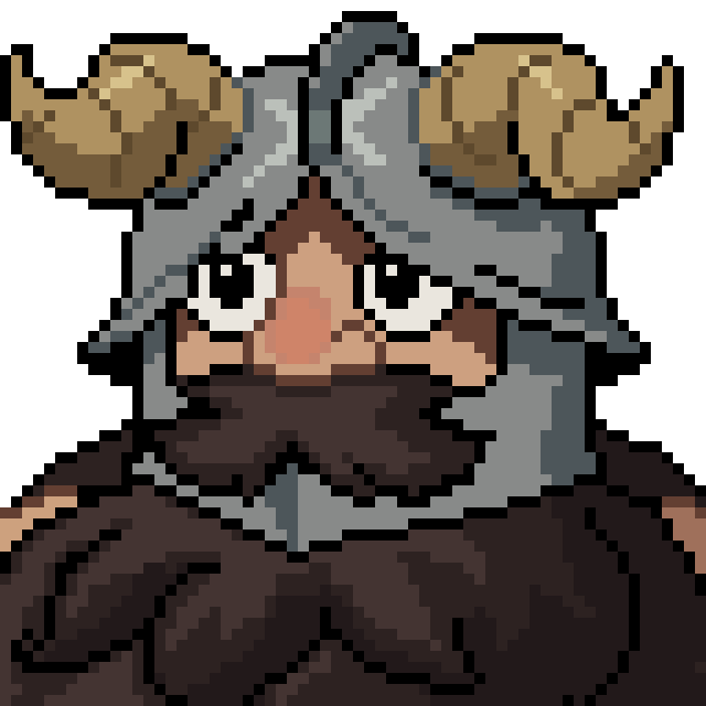 Senshi pixelart portrait