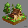 Lumberjack hut concept