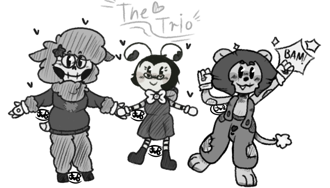 The Toonsona Trio by jackobeanie on DeviantArt