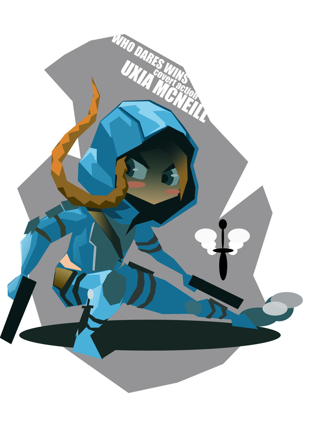 Infinity Uxia Uxia fanart by Mothmandraws on DeviantArt