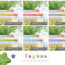 Toybox for Windows 7 - colors preview