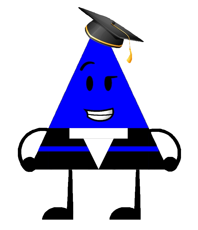 Blue Triangle (Graduation Form) by GreenSquare2007 on DeviantArt