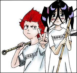 Jinta and Ururu Colored