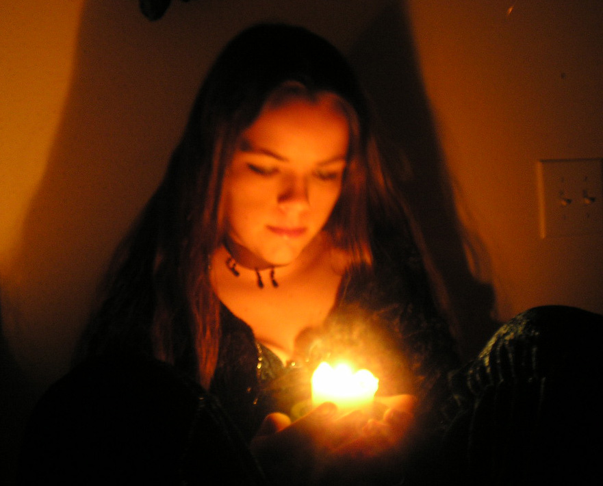 sorceress and candle light 7