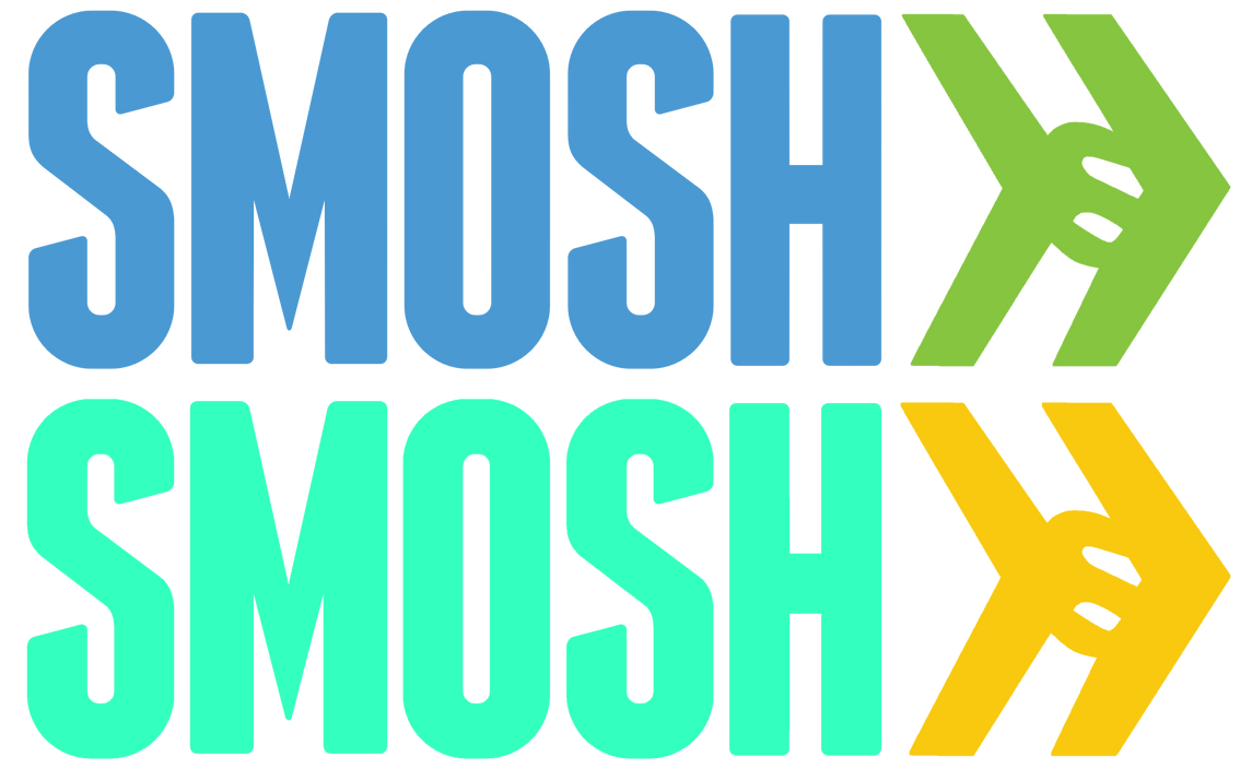 Smosh Text Smosh Logo Recreations (2013/2023 Colors) by josiahokeefe on DeviantArt