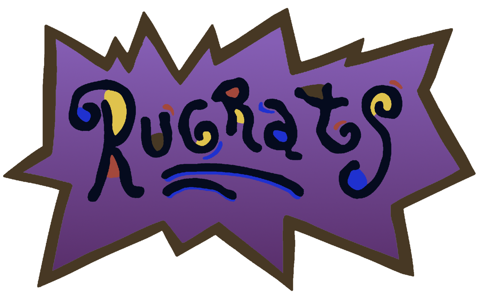 Word Search Rug Rats Rugrats 2001-04 Title Card Logo by josiahokeefe on DeviantArt