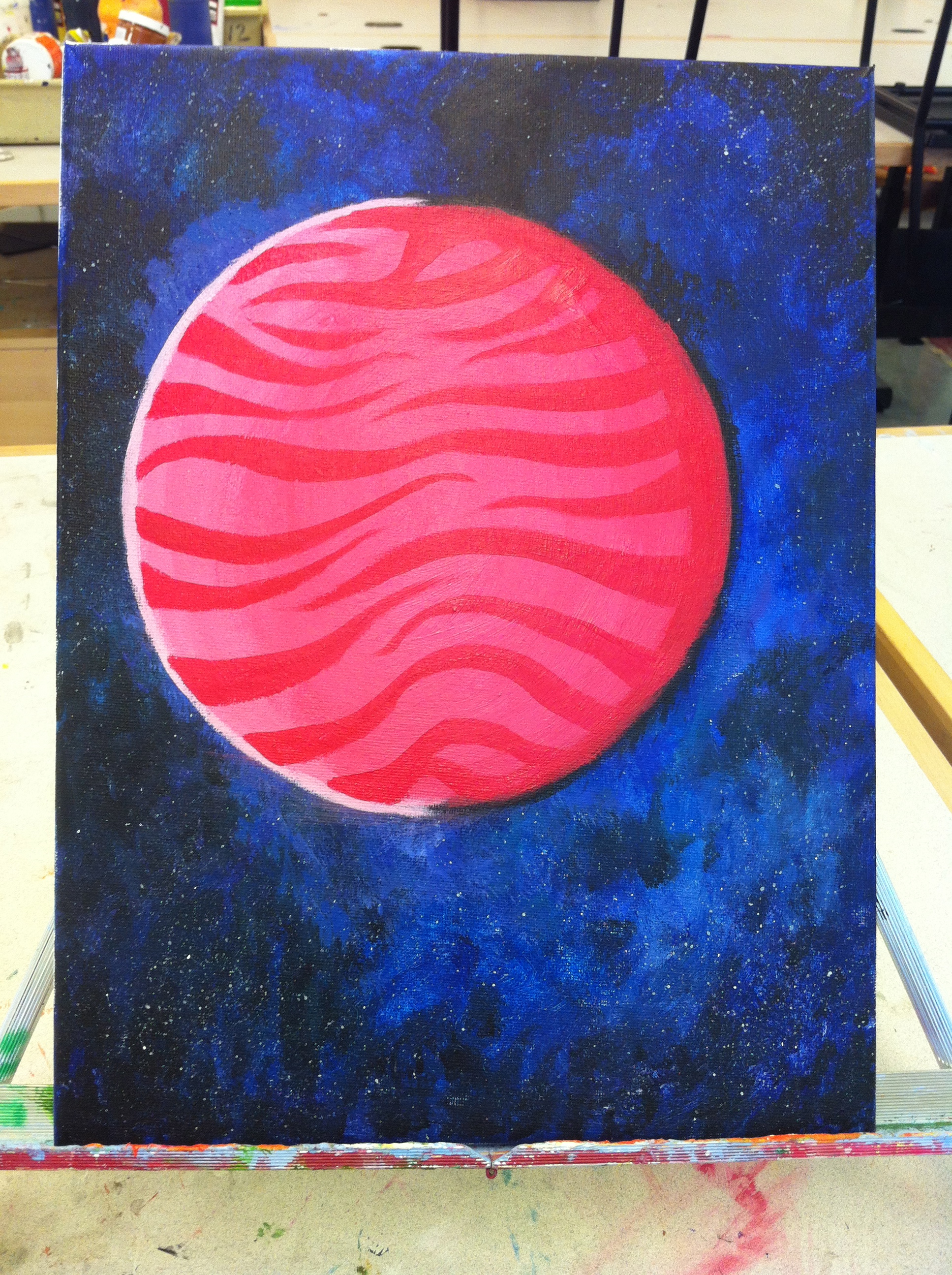 Planet IRK Painting WIP
