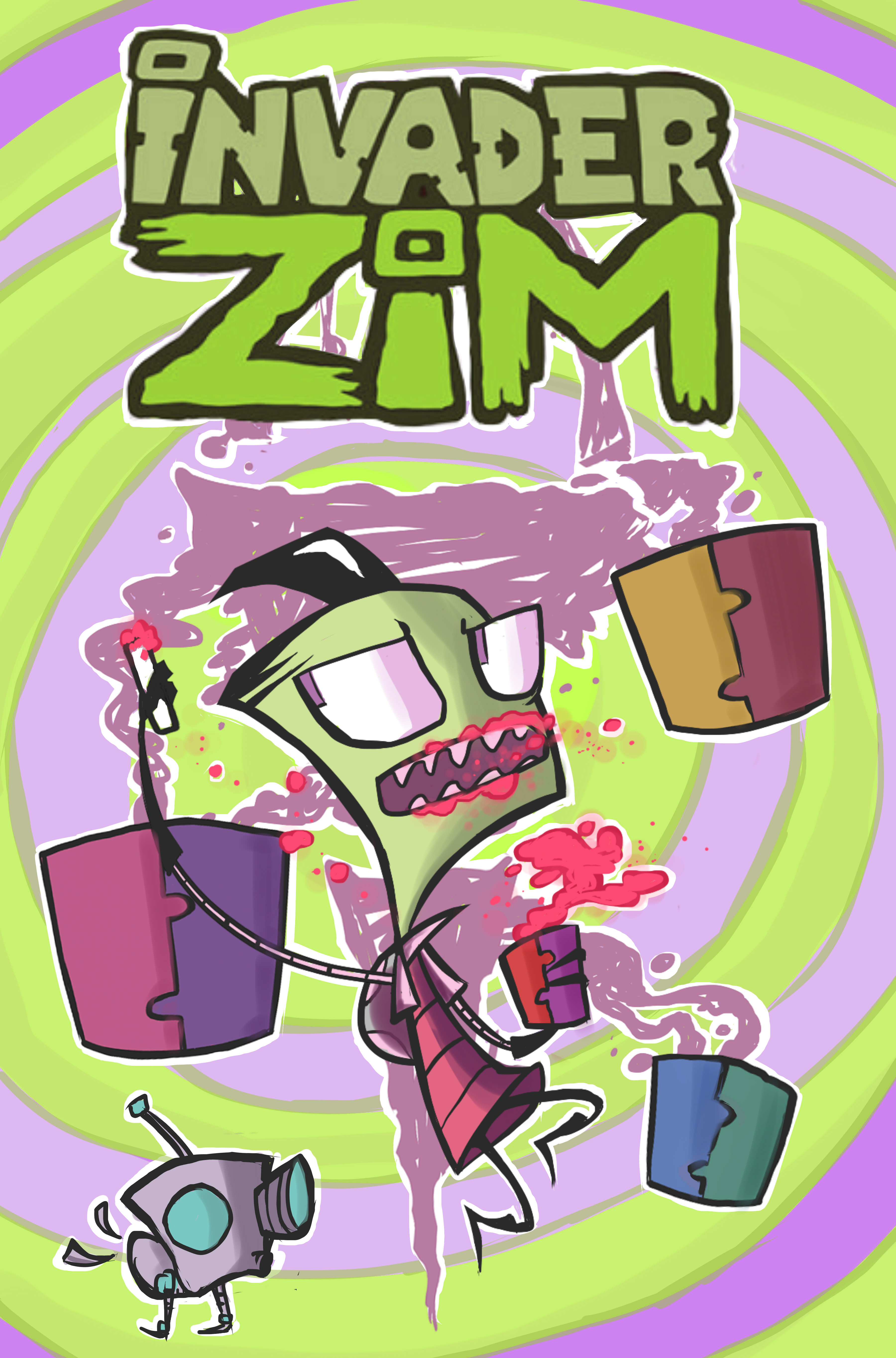 Invader Zim Fan Cover #2