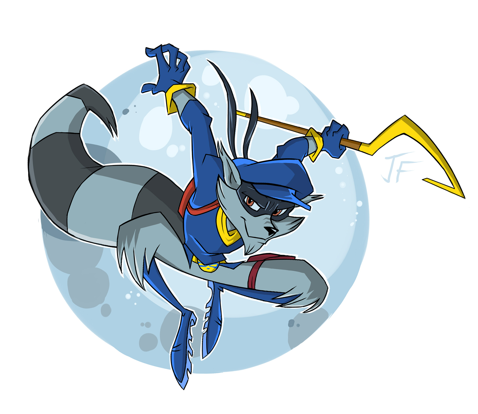 Sly Drawing Sly Cooper by XxMoonlightWolveXx on DeviantArt