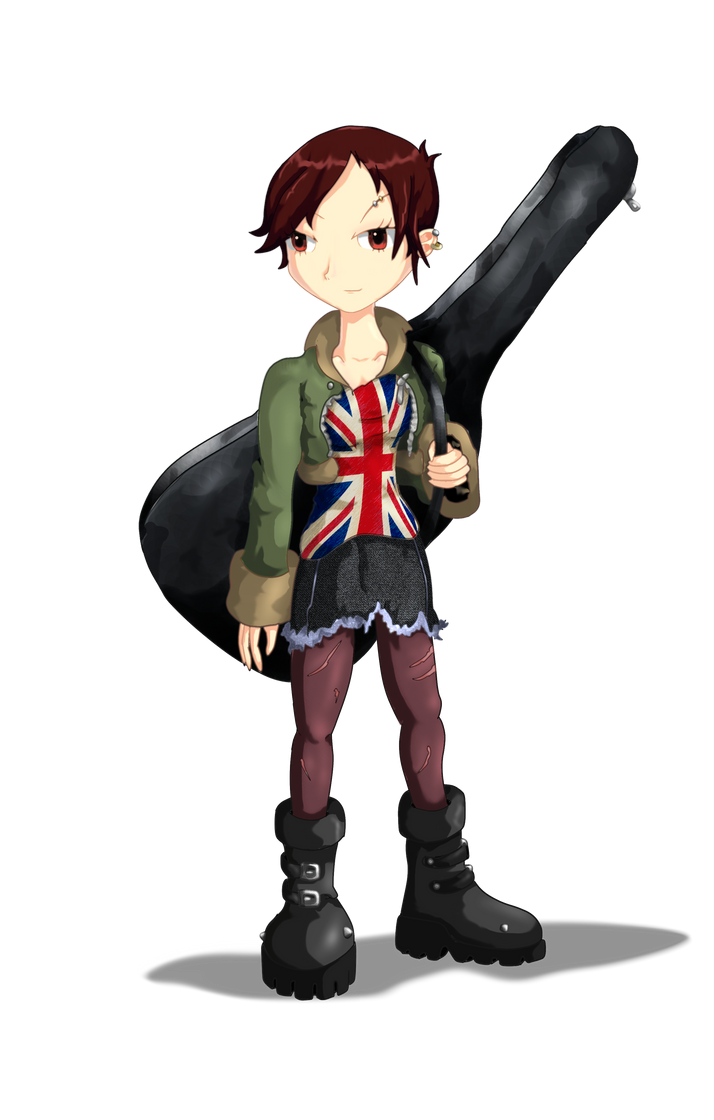 Indi Rock Girl by Indie-Draws on DeviantArt