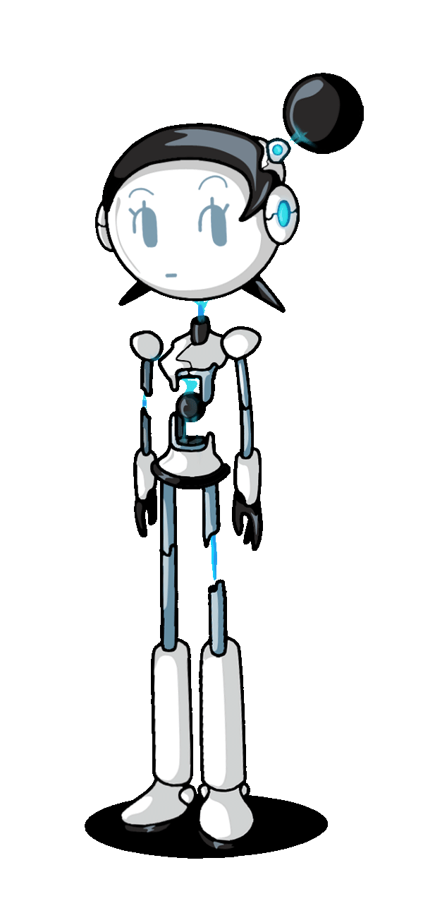 Female Android (Animated) by Indie-Draws on DeviantArt