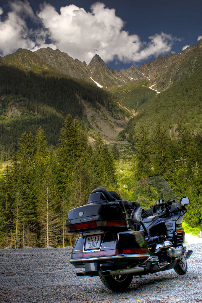 Goldwing in The Alps