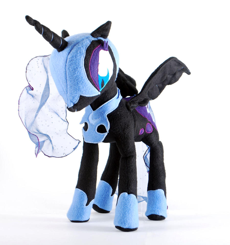 Nightmare Moon Plush Front by Eveningarwen on DeviantArt