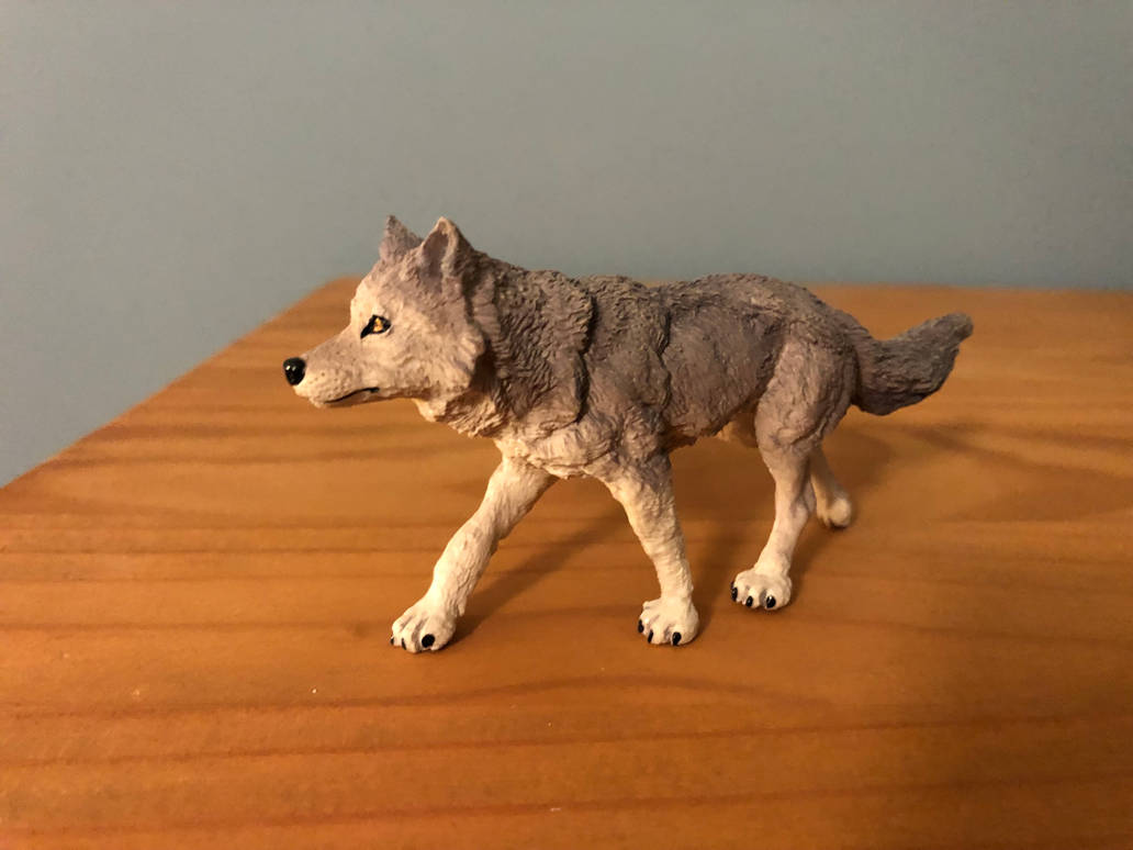 Papo Gray Wolf by Phillip-Neumeier on DeviantArt