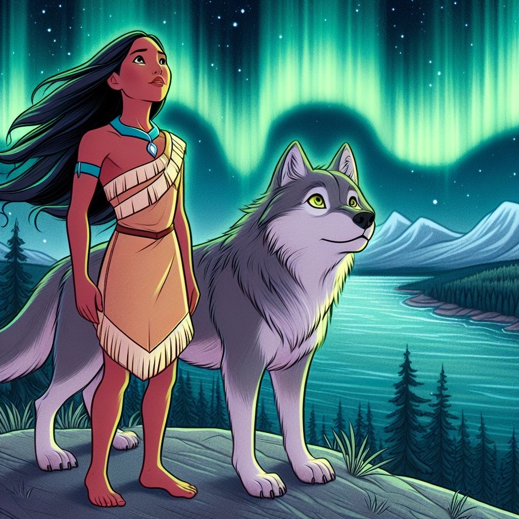 Brother Wool Rover Pocahontas: Brother Wolf - The Northern Lights by Phillip-Neumeier on ...
