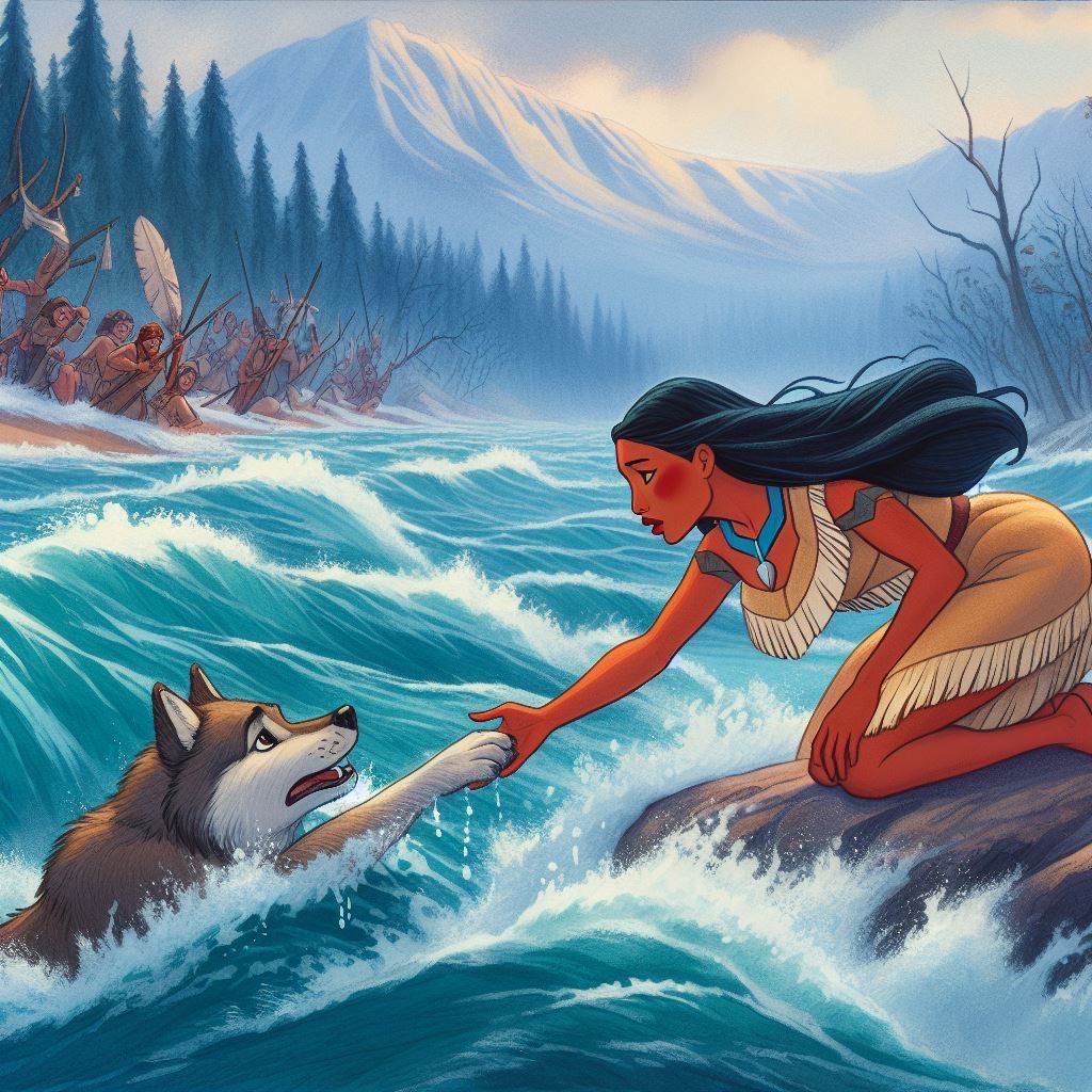 Brother Wool Rover Pocahontas: Brother Wolf - River Rescue by Phillip-Neumeier on DeviantArt