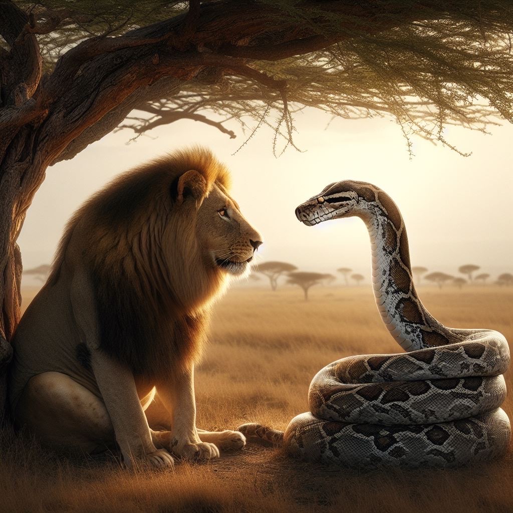 The King and The Python by Phillip-Neumeier on DeviantArt