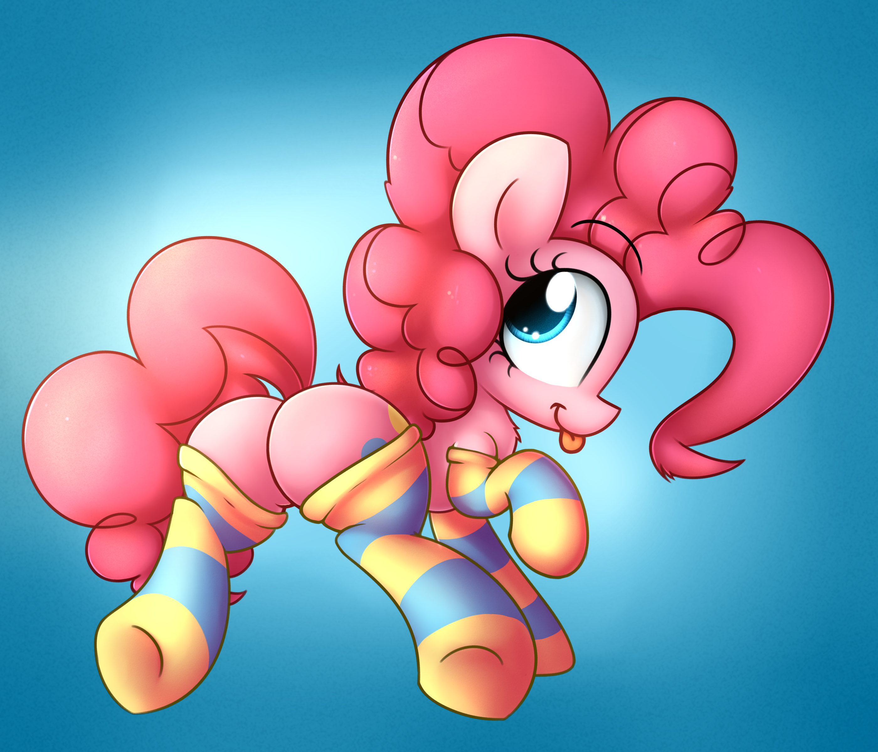 Ponk in socks