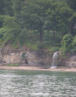 Waterfall into Erie