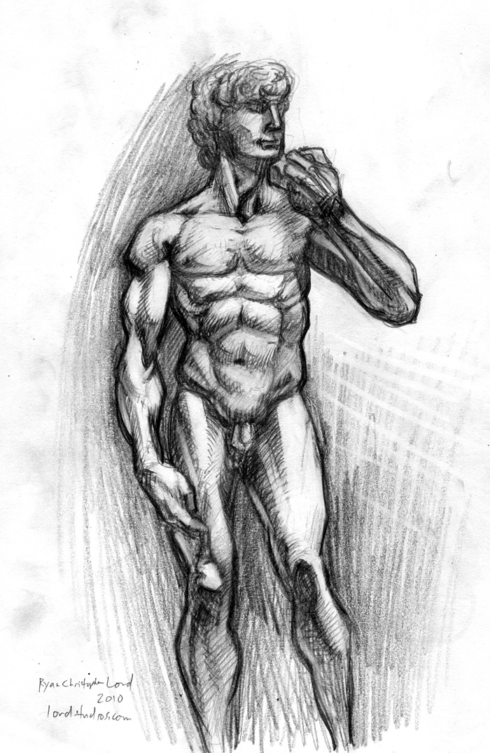 Michelangelo's David Study