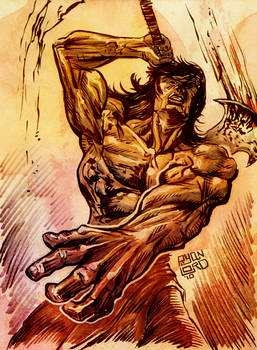 Conan Sketch by Ryan Lord